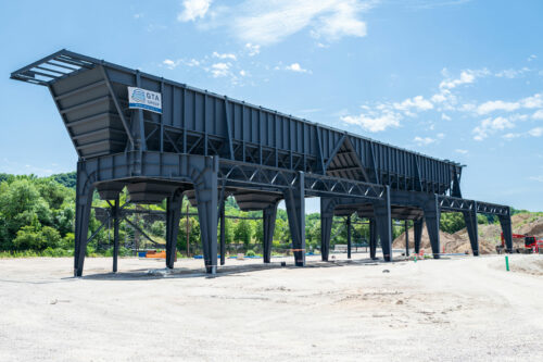 Structure du bâtiment de La Lentille à Terre Rouge rénovée par les équipes de GTA Group.